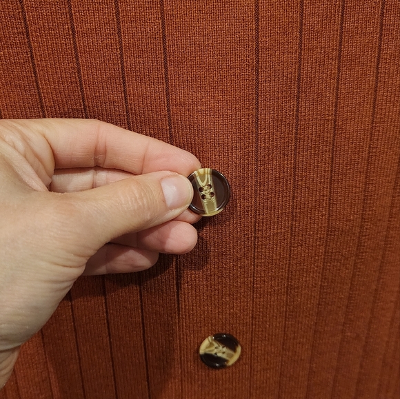 Brown sweater pencil skirt - Picture 11 of 16